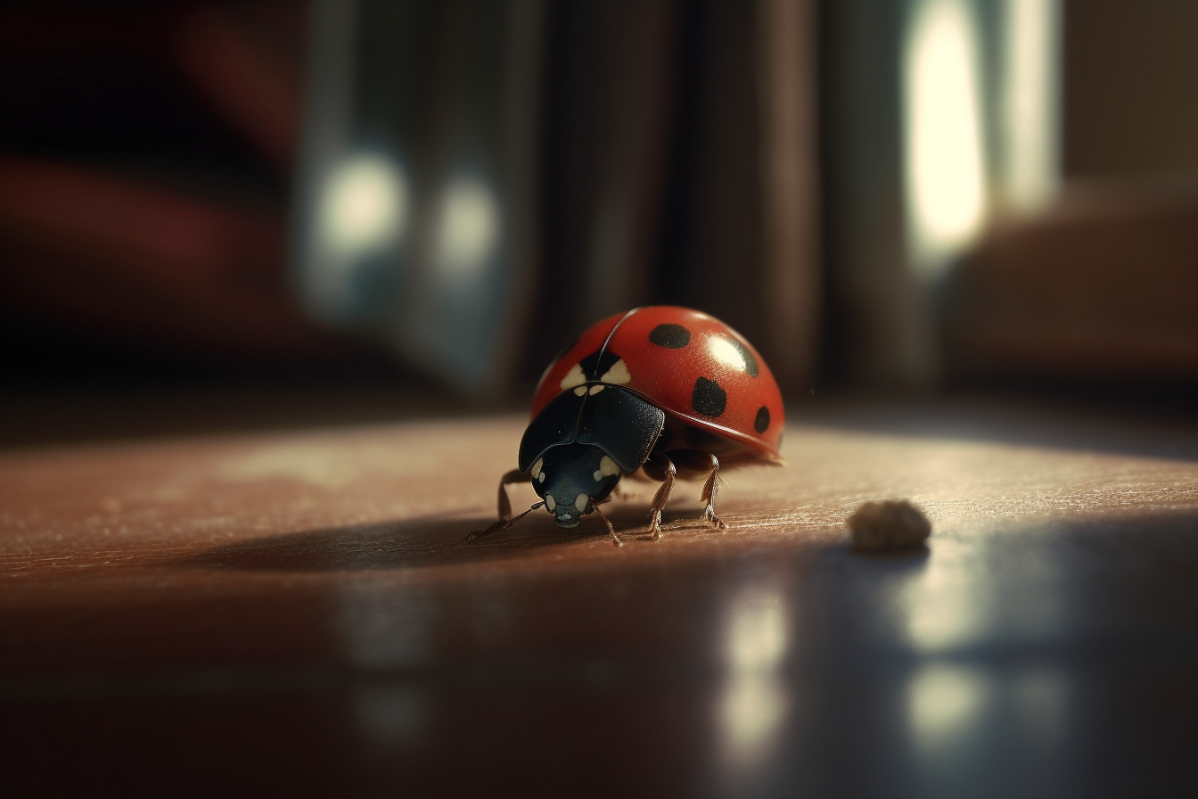 What attracts ladybugs in your house?
